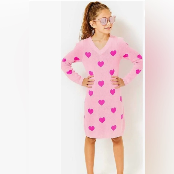 Lilly Pulitzer Other - Lilly Pulitzer Pink Knit Sweater Dress